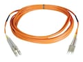 Tripp Lite Fiber Optic Cable, LC-LC, 62.5 125, Duplex, Multimode, 46m, N320-46M, 7373029, Cables Tripp Lite Fiber Optic Cable, LC-LC, 62.5 125, Duplex, Multimode, 46m, N320-46M, 7373029, Cables