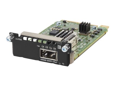 HPE Aruba 3810M 1QSFP+ 40GbE Module, JL078A, 30945822, Network Device Modules & Accessories