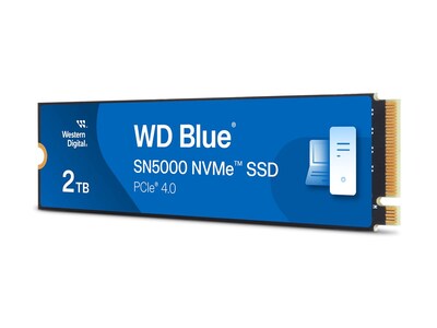 SanDisk 2TB WD Blue SN5000 NVMe M.2 2280 Internal Solid State Drive, WDS200T4B0E                   , 41940867, Solid State Drives - Internal