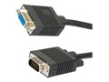 4Xem HDDB15 VGA M F Cable, Black, 50ft, 4XVGAMF50FT, 16920768, Cables