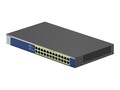 Netgear GS524PP 1U RM PoE+ 300W Unmanaged Switch 24xGbE PoE+ 30W (NA Asia Pacific), GS524PP-100NAS, 41149073, Network Switches