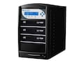 Vinpower 500GB Hard Drive:3 SharkBlu 10x SATA BD DVD CD USB Tower Duplicator, BD-LG-3-BK, 15125965, Disc Duplicators