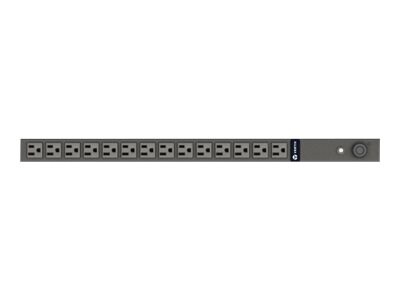 Vertiv Basic 0U PDU 1.4kW 120V 15A, 5-15P Input, (14) 5-15R Outlets, VP9567, 35858752, Power Distribution Units