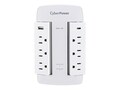 CyberPower SURPRO 900J 120V 6 Outlet 2 USB 3.6A Wal , CSP600WSURC5, 37267657, Surge Suppressors