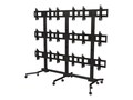 Mustang AV Video Wall Mobil Cart 3x3 800x, MPVW-CART-3X3                 , 41967138, Computer Carts