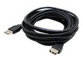 AddOn USB 2.0 Type A M F Cable, Black, 6ft, USBEXTAA6, 41493348, Cables AddOn USB 2.0 Type A M F Cable, Black, 6ft, USBEXTAA6, 41493348, Cables
