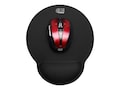 Adesso Tru-Form High-Density Memory Foam Mouse Pad w  Wrist Rest, Black, TRUFORM P200, 35125524, Ergonomic Products