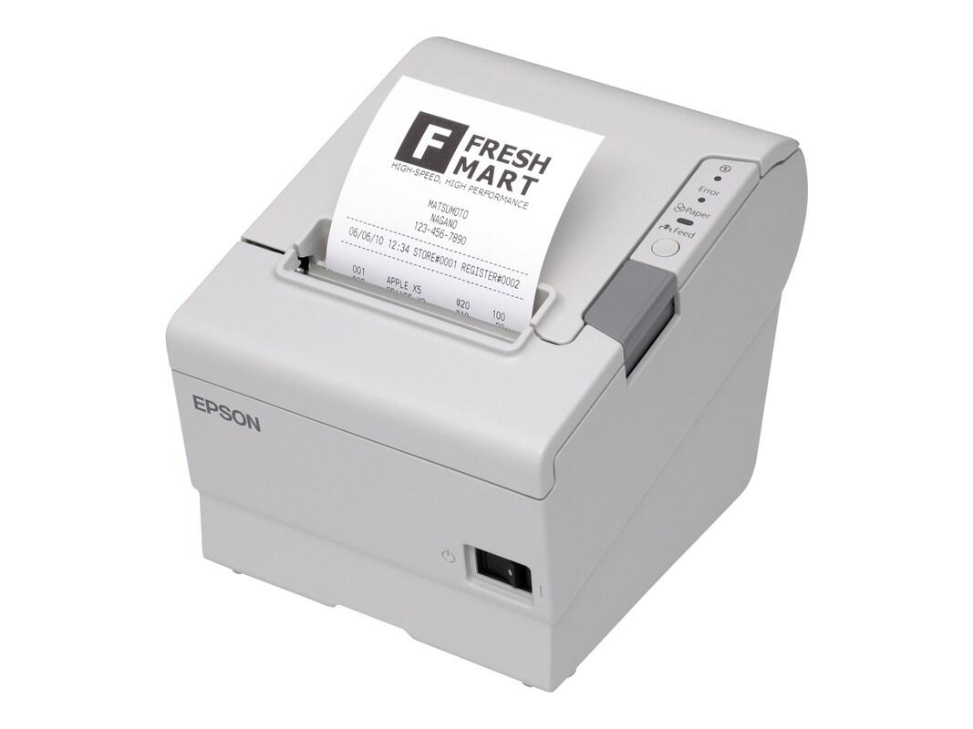 Epson Tm T88v Usb Parallel Pos Printer Cool White W Ps180