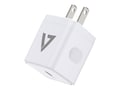 V7 1M 20W WHT USB-C PD AC CHARGER, ACUSBC20WPD-BDL-1N            , 41920049, Power Cords