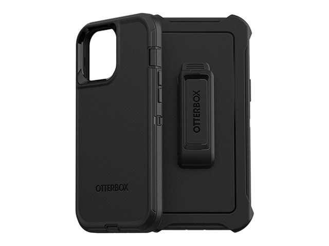 Coffret OtterBox Defender Series Pour IPhone 13 Pro Max - Neuf, étui Holster Robuste Noir, Compatible Qi, Sans écran Inclus