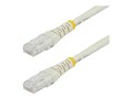 StarTech.com CAT6 Gigabit Wire 100W PoE 650MHz Molded Ethernet Patch Cable, White, 7ft, C6PATCH7WH, 4919276, Cables