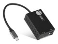 Siig SIIG USBC Ethernet Adapter, JU-NE0D11-S1                  , 41875684, Network Adapters & NICs