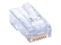 Black Box Cat6 EZ-RJ45 Modular Plugs (50-pack), C6EZUP-50PAK, 16421176, Cable Accessories