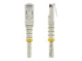 StarTech.com CAT6 Gigabit Wire 100W PoE 650MHz Molded Ethernet Patch Cable, White, 1ft, C6PATCH1WH, 4918986, Cables