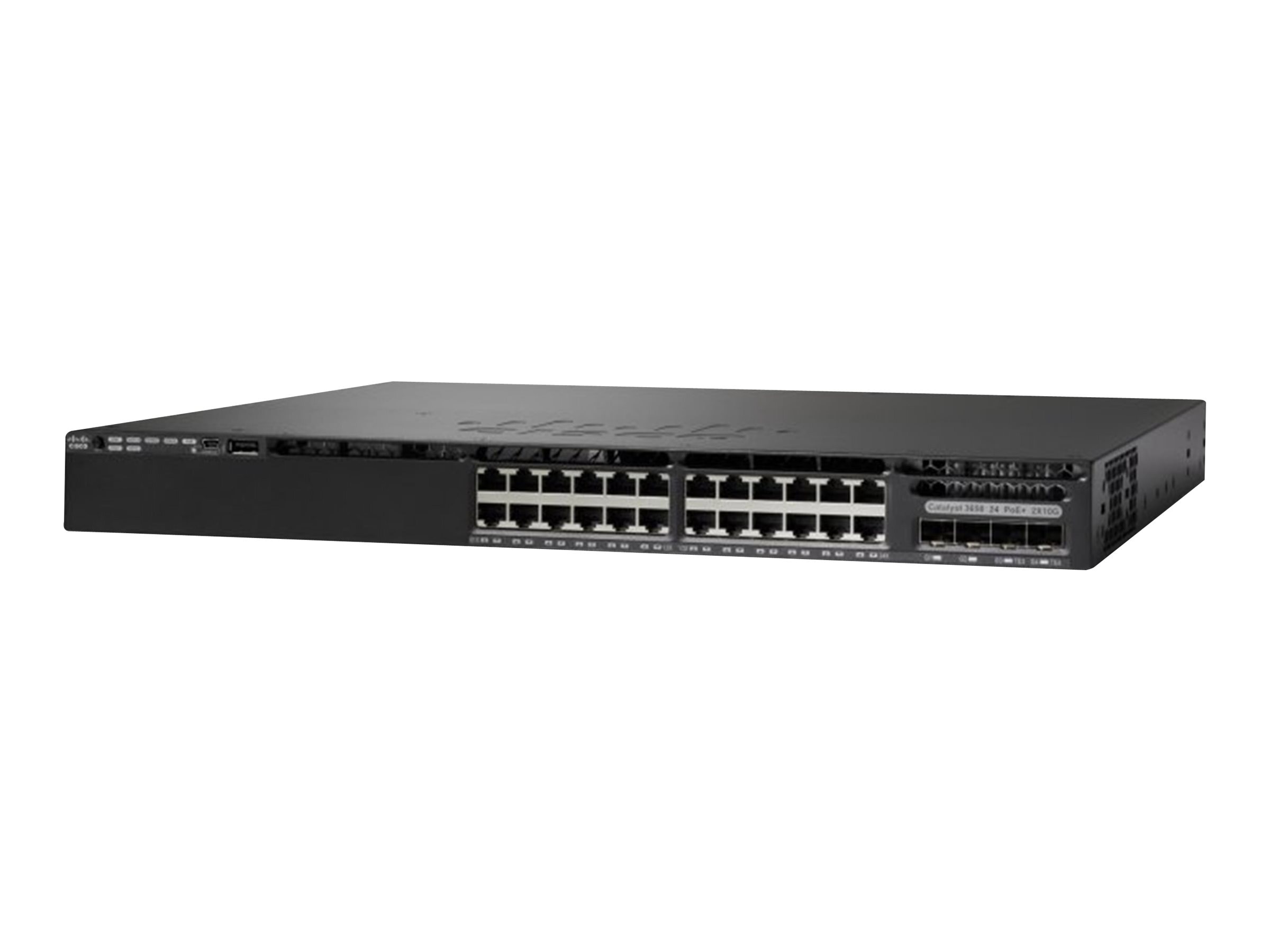 Cisco Catalyst 3650 1U RM L3 Managed Switch 4GB RAM 2GB Flash (WS