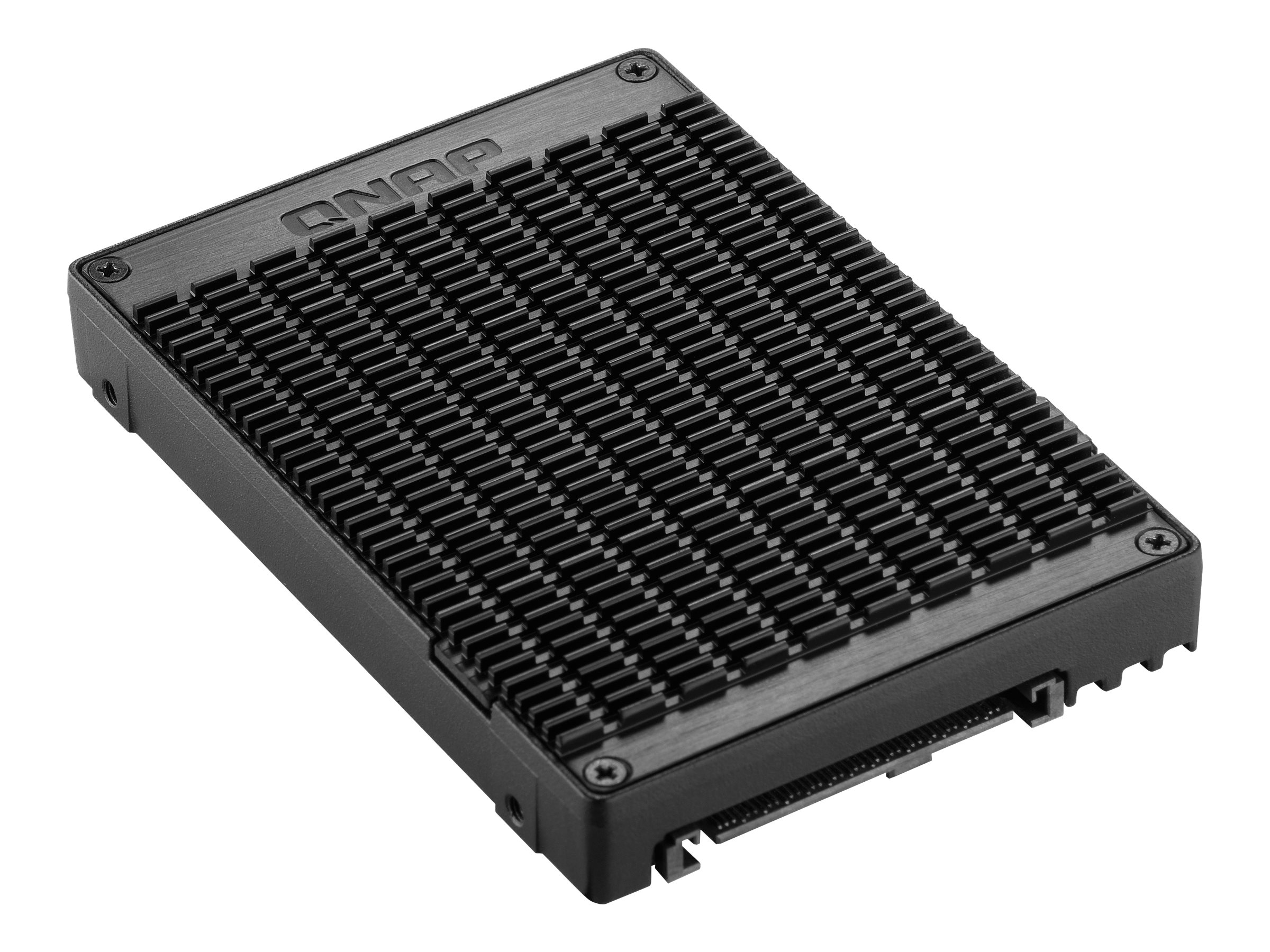 QNAP Dual M.2 STA SSD adapter ×2 1TB×4 QNAP M.2 2280 PCIe NVMe Gen4X4 to U.2 Adapter (QDA-UMP4)