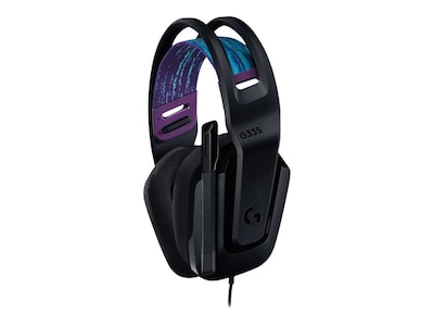 Logitech G335 Wired Gaming Headset - Black, 981-000977, 41291017, Headsets (w/ microphone)