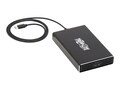 Tripp Lite USB-C to Dual M.2 SATA SSD HDD Enclosure Adapter - USB 3.1 Gen 2, Thunderbolt 3, UASP, RAID, U457-2M2-SATAG2, 37733751, Hard Drive Enclosures - Multiple