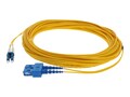 AddOn SC to LC OS2 Duplex Fiber OFNR (Riser-Rated) Patch Cable, Yellow, 40m, ADD-SC-LC-40M9SMF, 41056051, Cables AddOn SC to LC OS2 Duplex Fiber OFNR (Riser-Rated) Patch Cable, Yellow, 40m, ADD-SC-LC-40M9SMF, 41056051, Cables