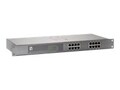 CP Technologies FEP-1611 LevelOne 1U RM Switch 16xFaE PoE 1xPSU, FEP-1611, 34965871, Network Switches