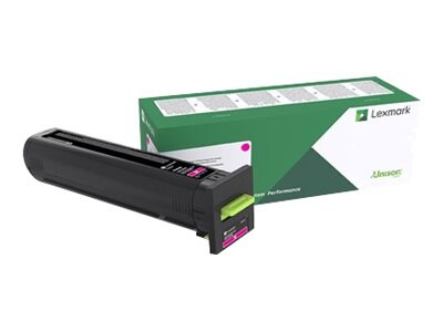 Lexmark Magenta Extra High Yield Return Program Toner Cartridge for CX825 & CX860 Series, 82K1XM0, 31439999, Toner and Imaging Components - OEM