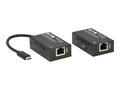 Tripp Lite 4K 120Hz HDR10 USB-C to HDMI over Cat6 Extender Kit w  Transmitter & Receiver, B127C-1A1-CH2, 41882030, Video Converters, Extenders & Splitters