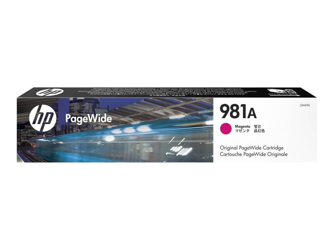 HP 981A, (J3M69A) Magenta Original PageWide Cartridge HP 981A, (J3M69A) Magenta Original PageWide Cartridge