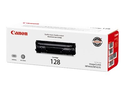 Canon Black 128 Toner Cartridge, 3500B001, 12065194, Toner and Imaging Components - OEM