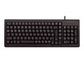 Cherry XS Complete USB-PS 2 Keyboard, Black, G84-5200LCMEU-2, 9953191, Keyboards & Keypads