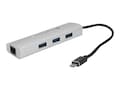 Comprehensive USB 3.1 Type C 3-Port USB 3.0 1-Port RJ-45 Hub, USB31-3HUB-RJ45, 31163700, USB & Firewire Hubs