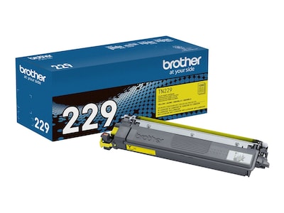 Brother Yellow 229 Standard Yield Toner Cartridge, TN229Y, 41744122, Toner and Imaging Components - OEM Brother Yellow 229 Standard Yield Toner Cartridge, TN229Y, 41744122, Toner and Imaging Components - OEM