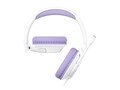 Belkin 85dB Limit Wired Over-Ear Headset for Kids w  3.5mm Connector + USB-C Adapter - Lavender, AUD007FQLV                    , 41871847, Headsets (w/ microphone)