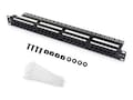 Cable Matters Rackmount or Wall Mount 1U 24-Port Cat6 Network Patch Panel with Support Bar, 180211 , 42021723, Patch Panels Cable Matters Rackmount or Wall Mount 1U 24-Port Cat6 Network Patch Panel with Support Bar, 180211 , 42021723, Patch Panels