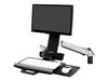 Ergotron StyleView Sit-Stand Combo Arm Mount, 45-266-026, 13324119, Wall Stations