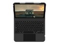 Urban Armor Rugged Bluetooth Detachable Keyboard w  Trackpad for iPad 10.9 (10th Gen, 2022) Case - Black Ash, 124020114031, 41705933, Keyboard/Mouse Combinations