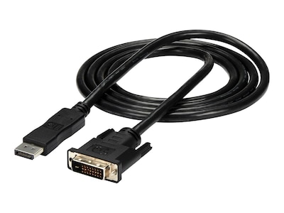StarTech.com DisplayPort to DVI M M 1920x1200 Video Converter Cable, Black, 6ft, DP2DVIMM6, 10004857, Cables StarTech.com DisplayPort to DVI M M 1920x1200 Video Converter Cable, Black, 6ft, DP2DVIMM6, 10004857, Cables