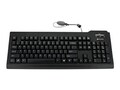 Seal Shield Silver Seal Medical Grade Keyboard, Dishwasher Safe, Antimicrobial, Spanish, Black, SSKSV208ES, 23203345, Keyboards & Keypads