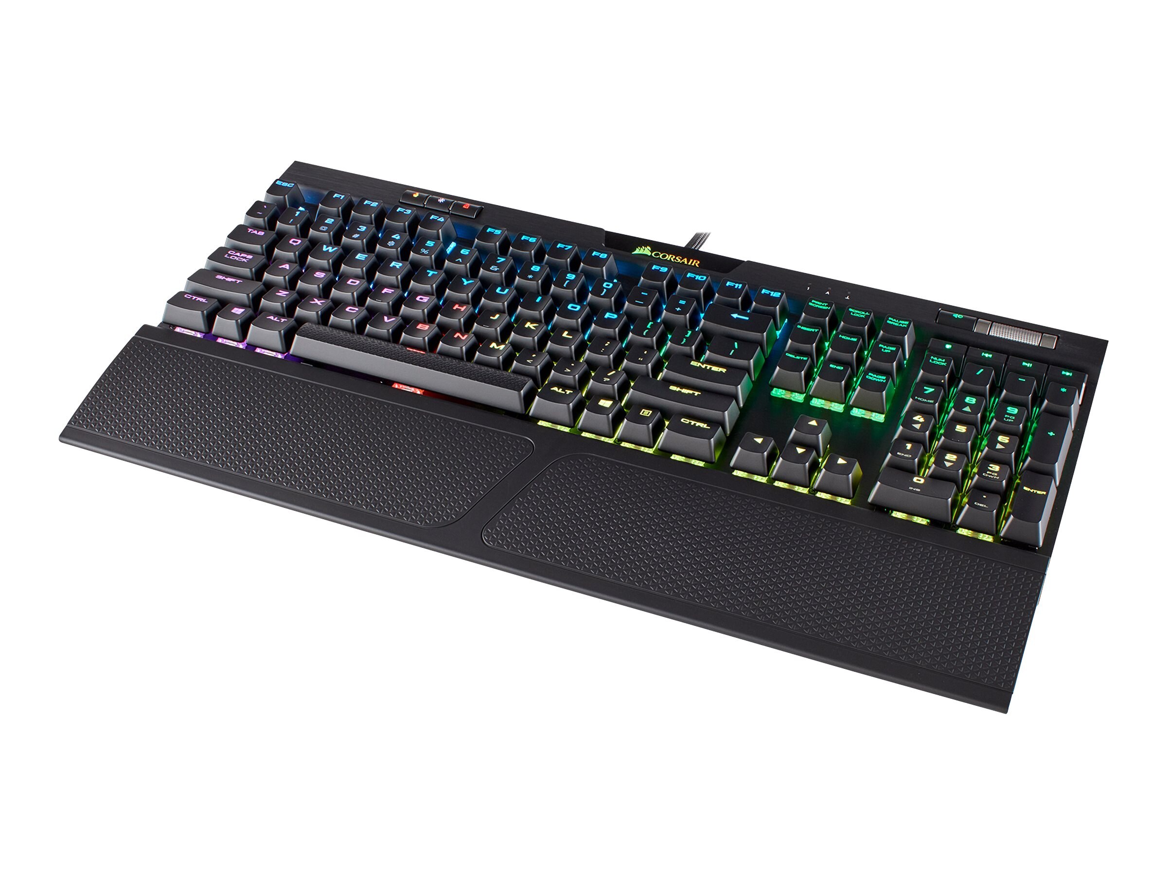 Uoverensstemmelse Tilskynde At vise Corsair K70 RGB MK.2 Rapidfire Keyboard with Cherry MX Speed (CH-9109014-NA)
