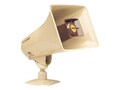 Valcom 15-Watt Paging Horn Amplifier Assembly - Beige, V-1036C, 16450479, Speakers - Commercial AV