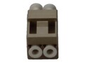 AddOn LC LC F F Multimode Duplex Fiber Optic Adapter, ADD-ADPT-LCFLCF-MD, 32696680, Adapters & Port Converters