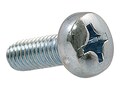 Rack Solutions Kit 25PK of M6 X 16mm Screws CPNT , SCREW-M6-16-25PK, 38051057, Tools & Hardware