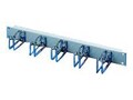 Rittal 19IN. CABLE MANAGEMENT PANEL 1HE, 7257200                       , 42025650, Rack Cable Management