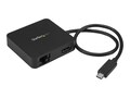 StarTech.com Portable TB3 USB Type-C 4K HDMI Mini Dock Multiport Adapter - GbE, USB 3.0 Hub, DKT30CHD, 34002872, Docking Stations & Port Replicators