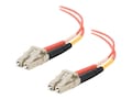 C2G Fiber Optic Cable LC-LC 50 125um Duplex Multimode PVC, 10m, 33036, 5410210, Cables C2G Fiber Optic Cable LC-LC 50 125um Duplex Multimode PVC, 10m, 33036, 5410210, Cables