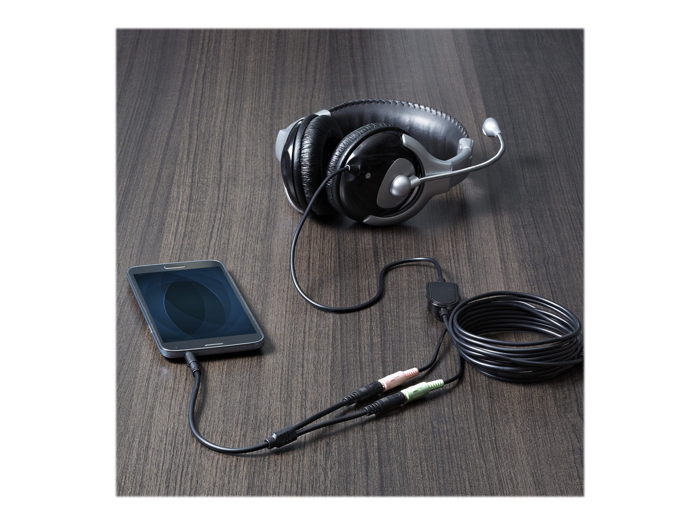 Buy StarTech.com Microphone and Headphone Splitter Headset Adapter