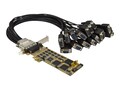 StarTech.com 16 Port PCI Express Serial Card - High-Speed PCIe Serial Card, PEX16S550LP, 33966012, Controller Cards & I/O Boards