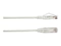 Black Box CAT6 28AWG 250MHz UTP Slim-Net Patch Cable, White, 15ft, C6APC28-WH-15, 34614107, Cables Black Box CAT6 28AWG 250MHz UTP Slim-Net Patch Cable, White, 15ft, C6APC28-WH-15, 34614107, Cables