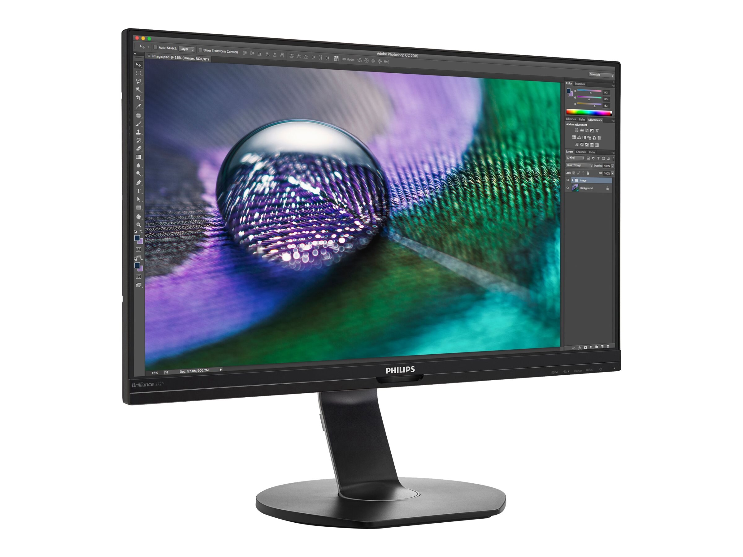 Aoc 27 2p7vubnb 4k Ultra Hd Led Lcd Monitor With Usb C Dock 272p7vubnb