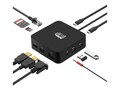 Adesso 11-in-1 USB-C Docking Station, AUH-4050, 41755721, Docking Stations & Port Replicators