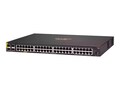 HPE Aruba 6000 1U RM Class 4 370W PoE Managed Switch ARM A9 1.016GHz 4GB RAM 16GB Flash 48xGbE PoE 4xGbE, R8N85A#ABA, 41327042, Network Switches
